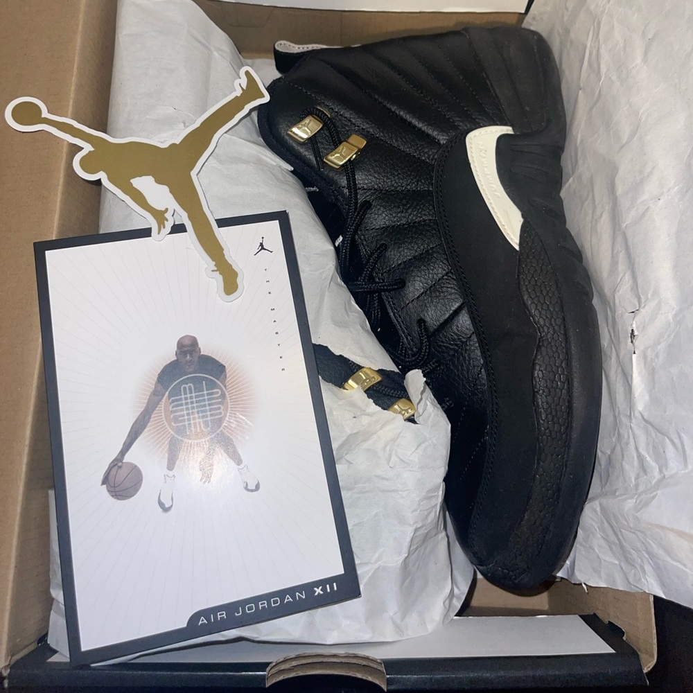 Air Jordan 12 Retro (the master) black metallic